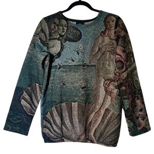 Dream of Threads Birth of Venus Sweater XS